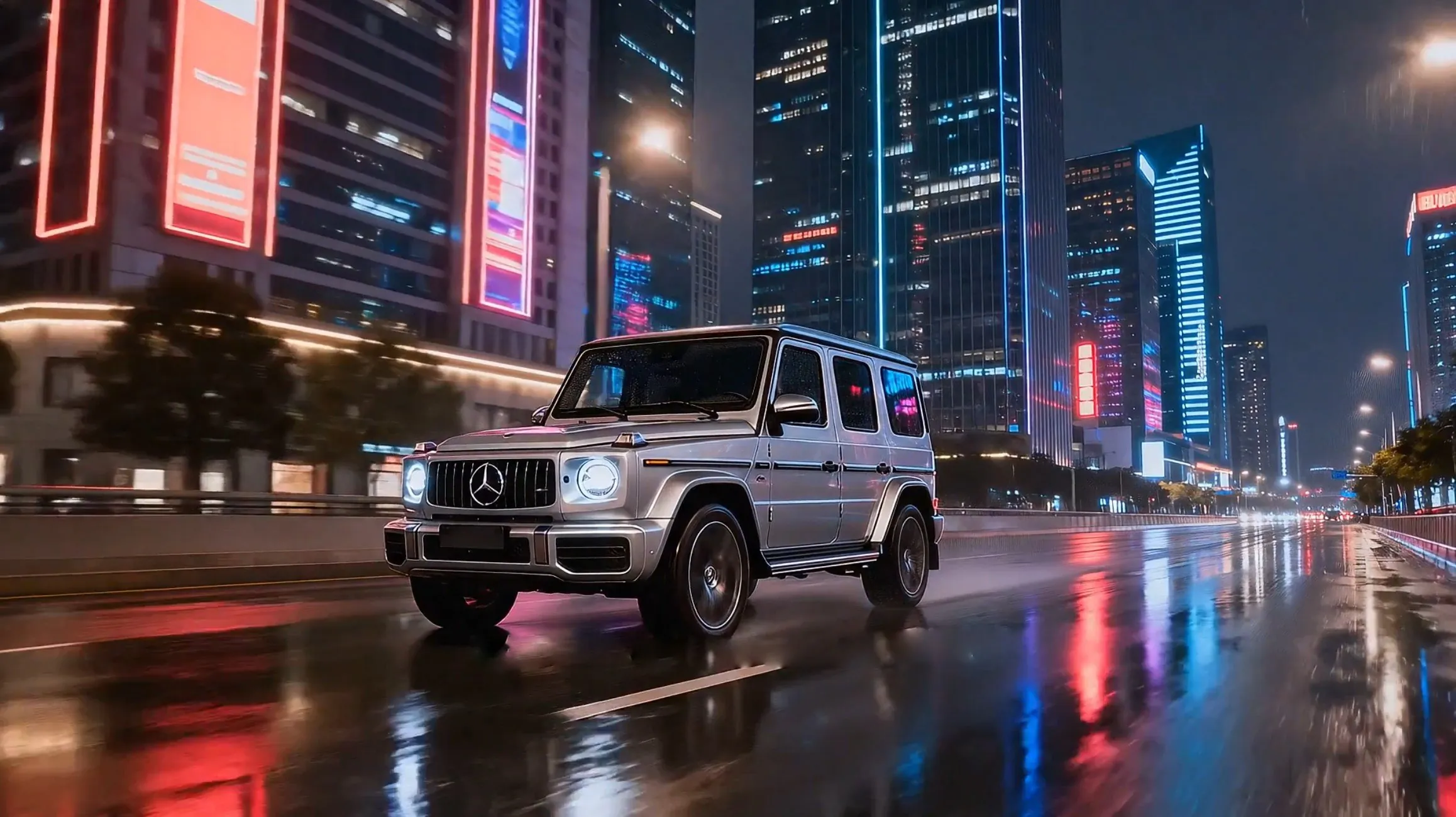 Benz Car Ad