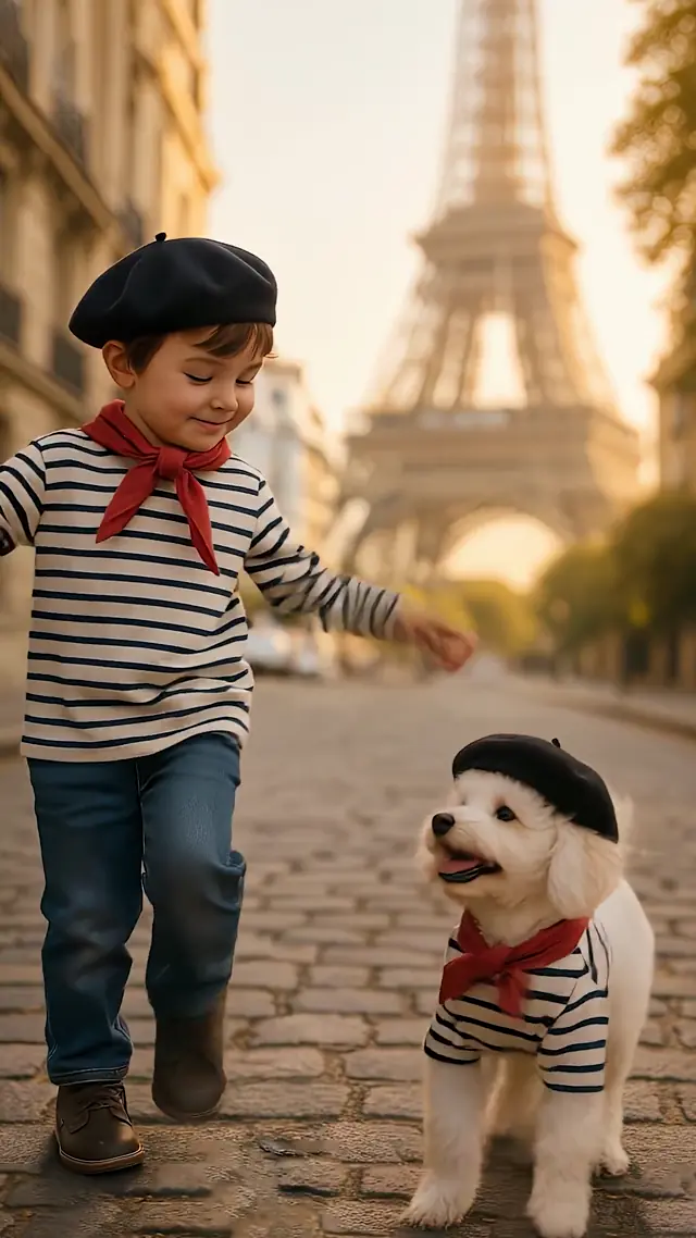 Baby and Animal Dancing